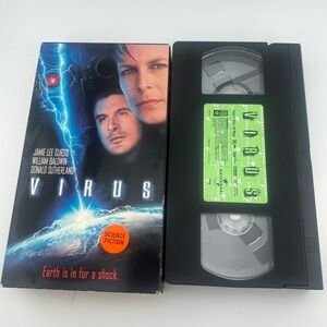 Virus (1999) VHS Jamie Lee Curtis Sci-Fi Horror Thriller Universal Video